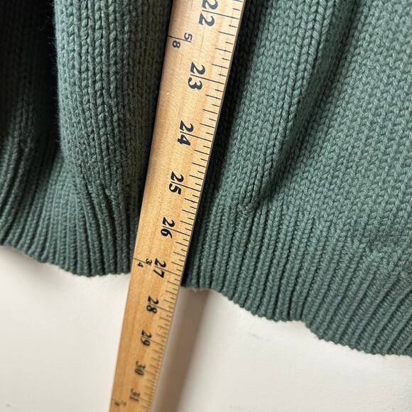 The Territory Ahead Cashmere Blend Henley Mock Neck Sweater Snap Reverse Mens XL - Picture 8 of 8